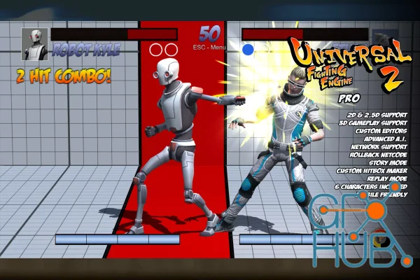 Unity Asset – Universal Fighting Engine 2 (PRO)