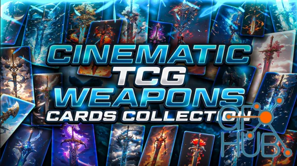 Cinematic TCG Weapons Cards Collection