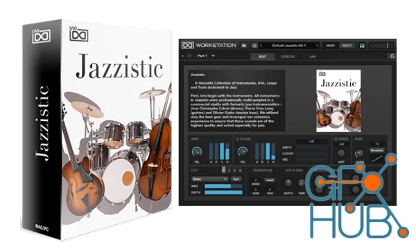UVI Soundbank Jazzistic 1.6.0