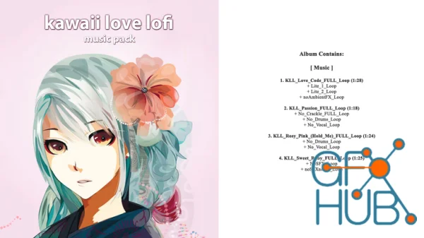 Kawaii Love Lofi Music Pack