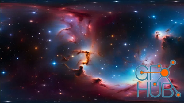 68 HDRI Space Nebula - 8k