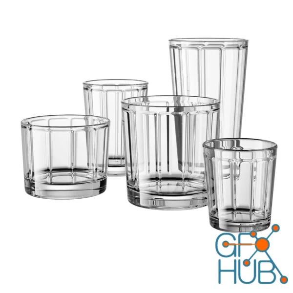 Surface Glassware Glasses by Serax