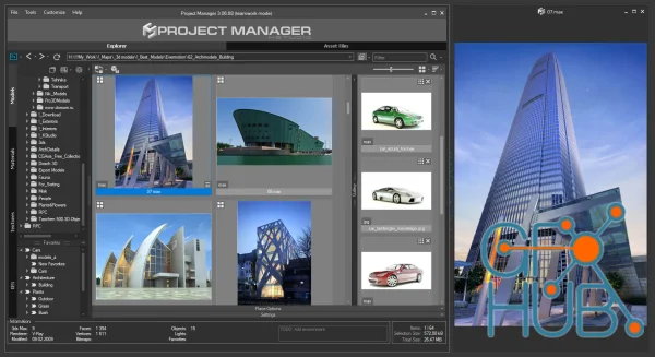 3d-kstudio Project Manager 3.35.23 for 3ds Max 2016-2025 Win x64
