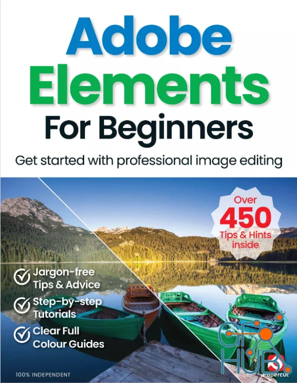 Adobe Elements For Beginners - 18th Edition, 2024 (PDF)
