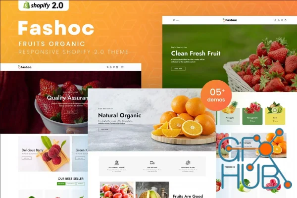 Fashoc - Fruits Organic Shopify 2.0 Theme