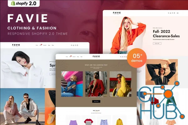 Favie - Clothing & Fashion Shopify 2.0 Theme