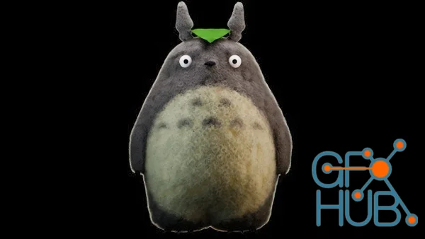 "My Neighbor Totoro" Ghibli Studio In 3D Blender 4. Beginner