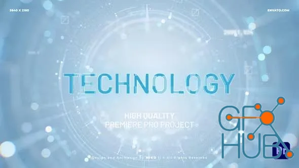 High Technology Logo Opener