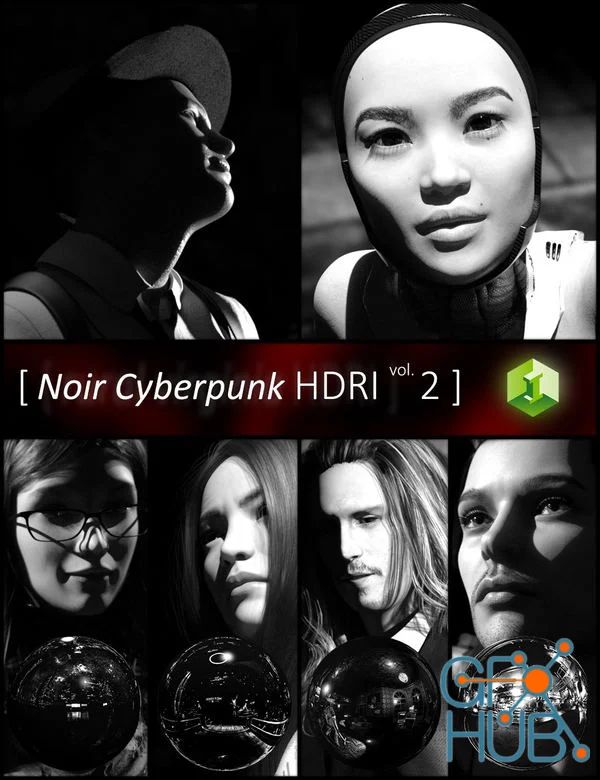 Noir Cyberpunk HDRI Volume 2