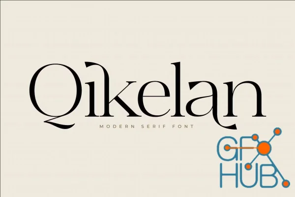Qikelan Modern Serif Font