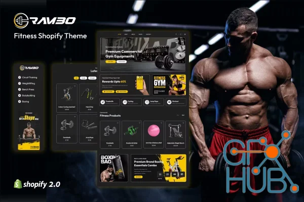 Rambo - Fitness & Gym Products Shopify Theme