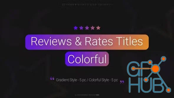 Reviews & Rates Titles: Colorful (FCPX)