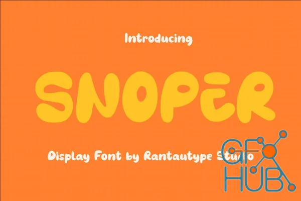 Snoper Display Font