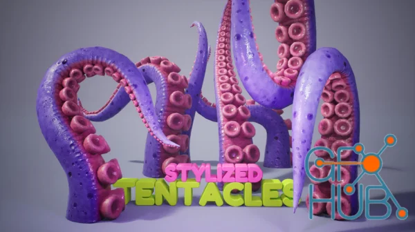 Stylized Tentacles (Animated)