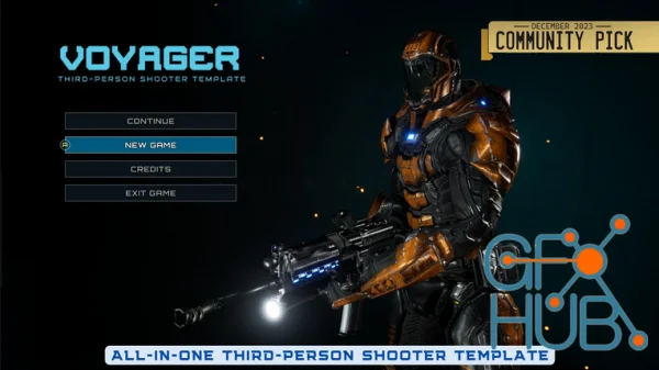 Voyager: Third Person Shooter Template