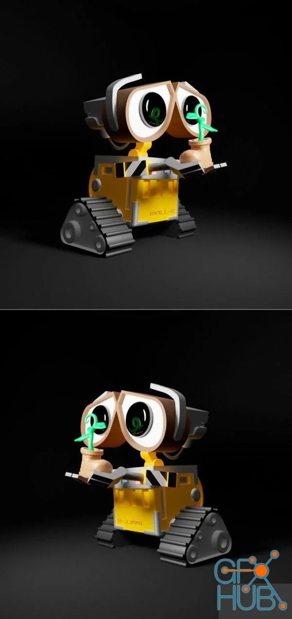 Wall-e funko (3D-Print)