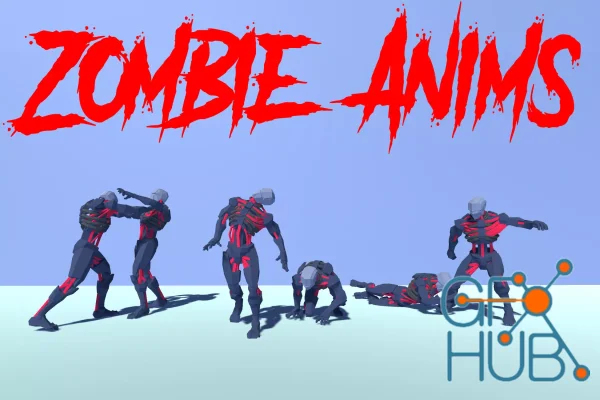 Zombie Animations Set